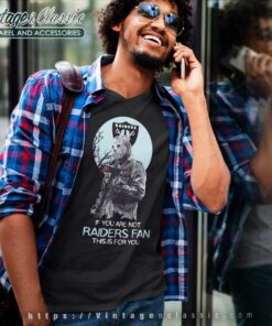 Jason Voorhees If You Are Not Las Vegas Raiders V Neck TShirt