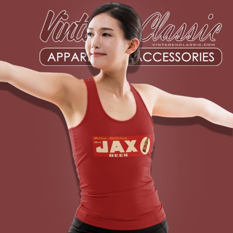 Jax Beer New Orleans Mellow Delicious Tank Top Racerback Jax Beer New Orleans Mellow Delicious Tank Top Racerback