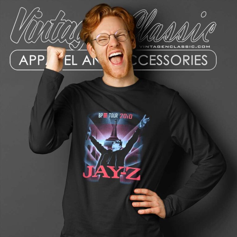 Jay Z Bp Tour 2010 Long Sleeve Tee Jay Z Bp Tour 2010 Long Sleeve Tee