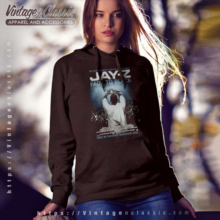 Jay Z Fade To Black Madison Square Garden Hoodie Jay Z Fade To Black Madison Square Garden Hoodie