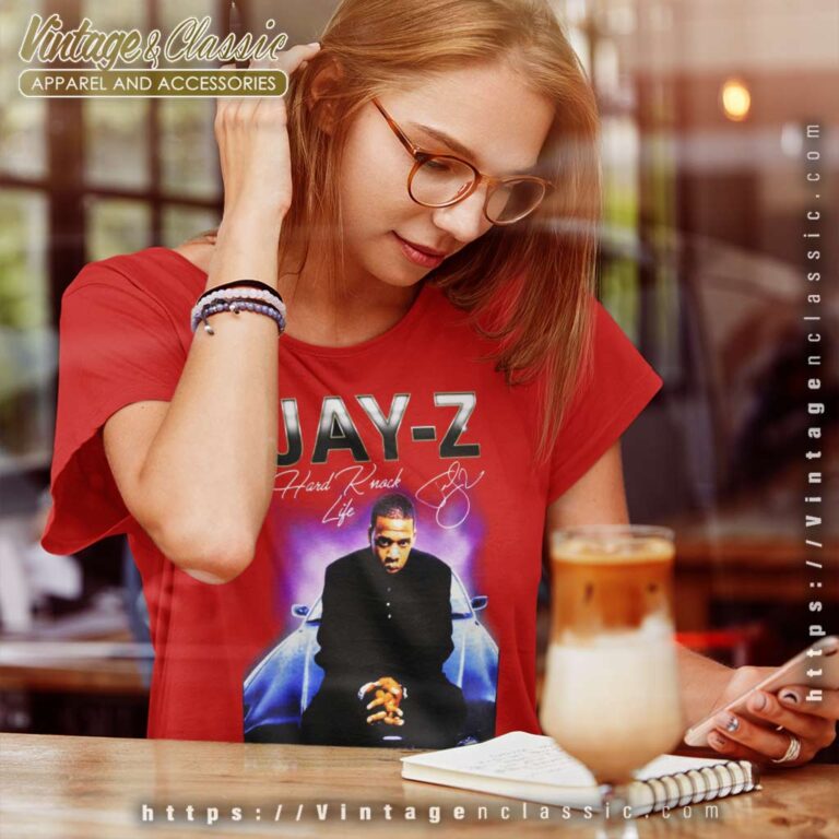 Jay Z Hard Knock Life 1998 Women TShirt Jay Z Hard Knock Life 1998 Women TShirt