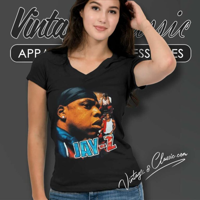 Jay Z Marino Morwood Ronaldinho V Neck TShirt Jay Z Marino Morwood Ronaldinho V Neck TShirt