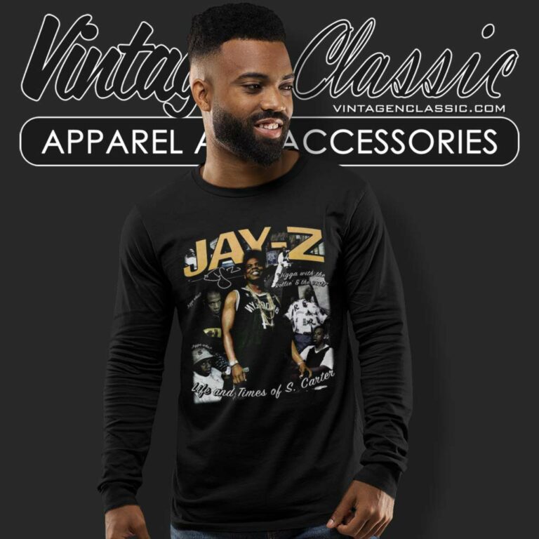 Jay Z Shirt Life And Times Of S Carter Long Sleeve Tee Jay Z Shirt Life And Times Of S Carter Long Sleeve Tee