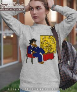 Jay Z Simpson Basquiat The Simpsons Sweatshirt
