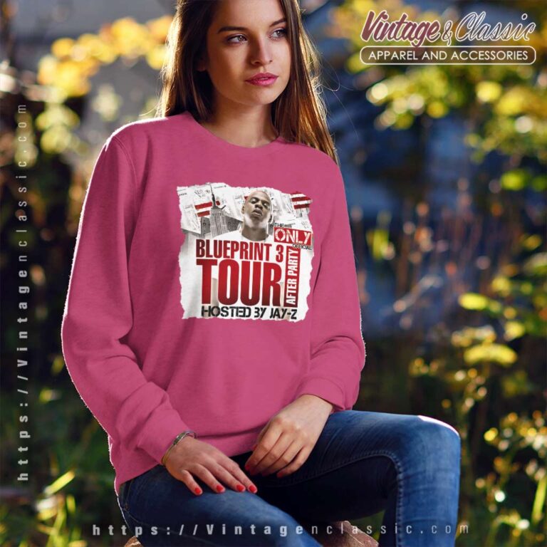 Jay Z The Blueprint 3 After Party Poster Sweatshirt Jay Z The Blueprint 3 After Party Poster Sweatshirt