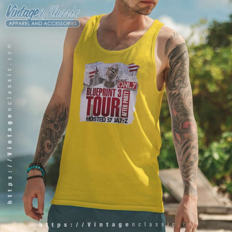 Jay Z The Blueprint 3 After Party Poster Tank Top Racerback Jay Z The Blueprint 3 After Party Poster Tank Top Racerback
