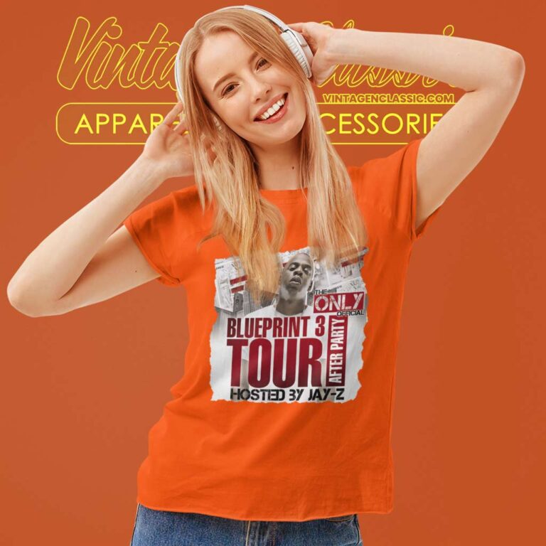 Jay Z The Blueprint 3 After Party Poster Women TShirt Jay Z The Blueprint 3 After Party Poster Women TShirt