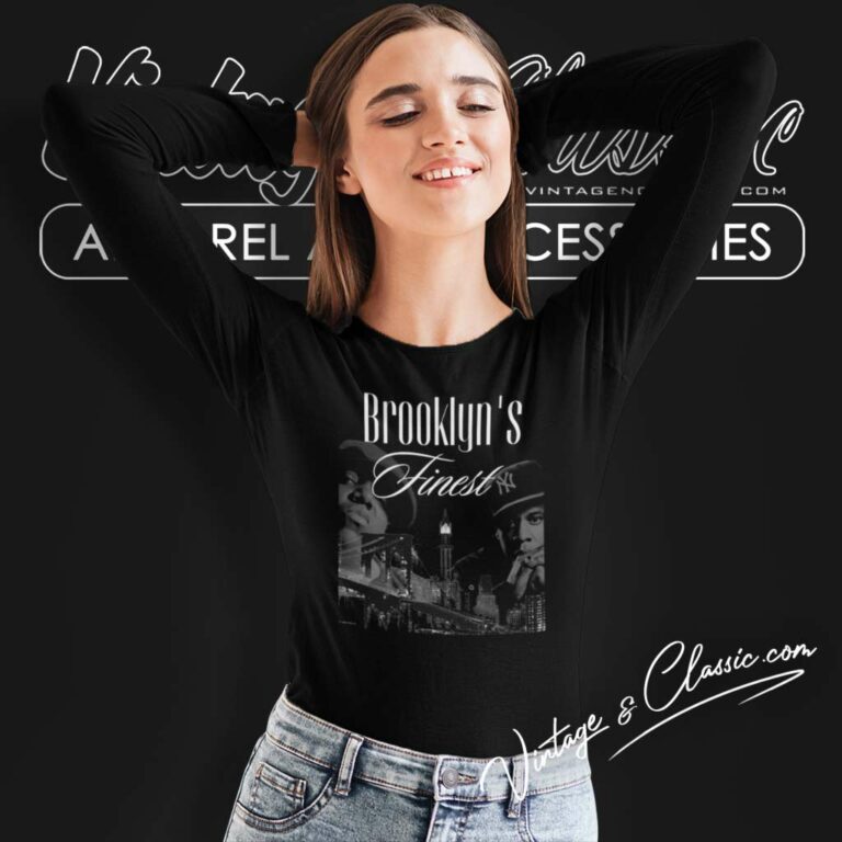 Jay Z X Notorious Big Brooklyns Finest Long Sleeve Tee Jay Z X Notorious Big Brooklyns Finest Long Sleeve Tee