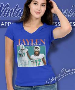 Jaylen Waddle 17 V Neck TShirt