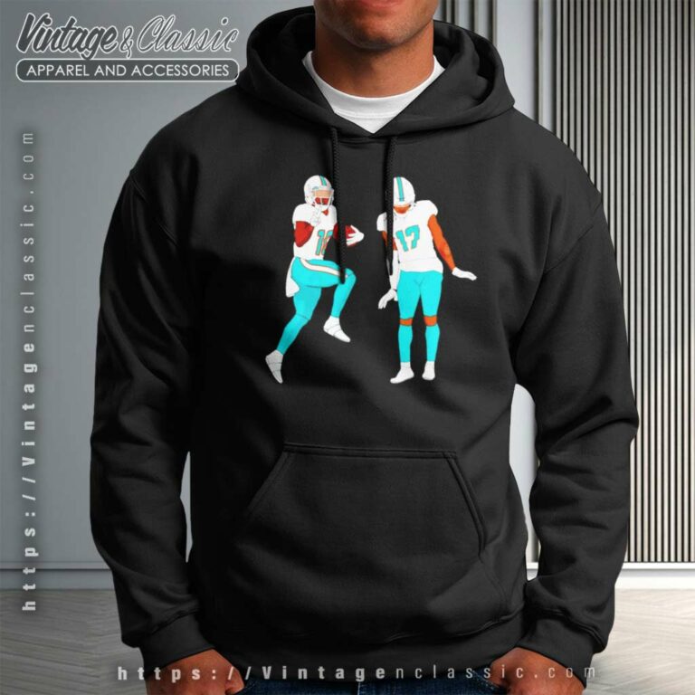 Jaylen Waddle And Tyreek Hill Miami Dolphins Hoodie Jaylen Waddle And Tyreek Hill Miami Dolphins Hoodie