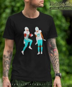 Jaylen Waddle And Tyreek Hill Miami Dolphins T Shirt