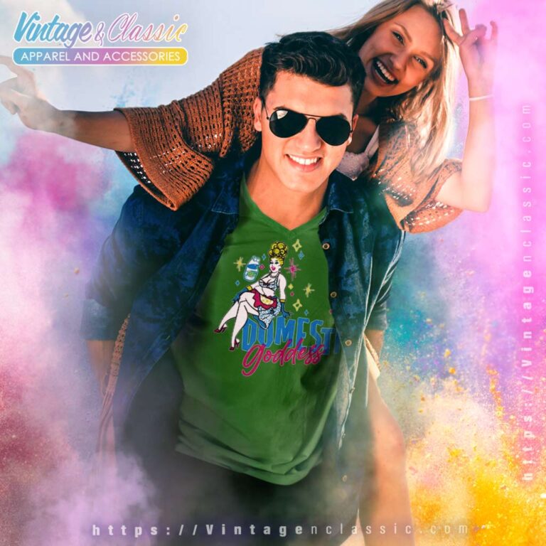 Jaymes Mansfield Domestic Goddess V Neck TShirt Jaymes Mansfield Domestic Goddess V Neck TShirt