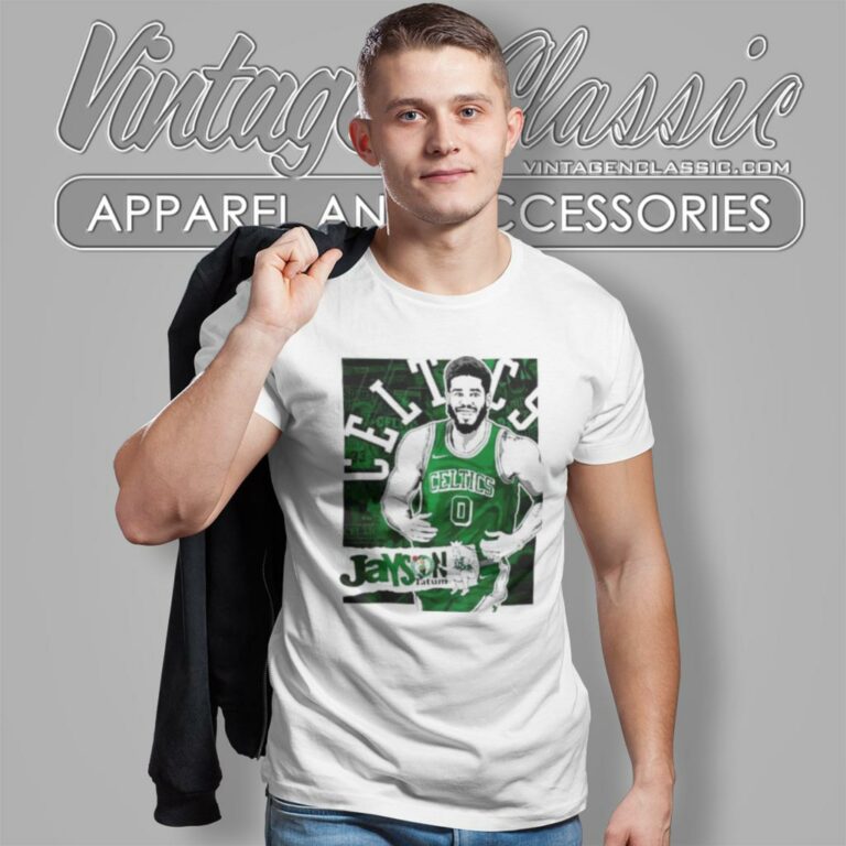 Jayson Tatum Boston Celtics Cartoon T Shirt Jayson Tatum Boston Celtics Cartoon T Shirt