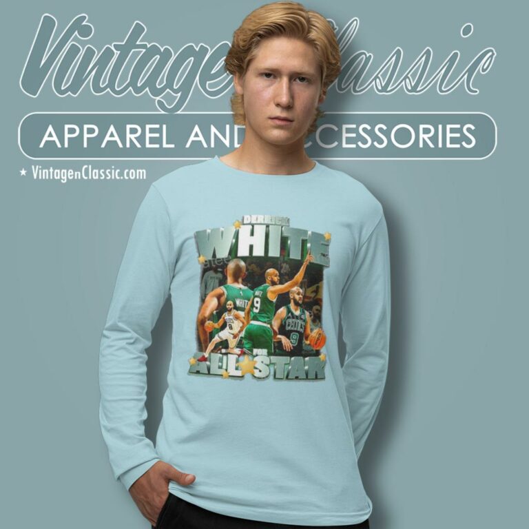 Jayson Tatum Derrick White For All Star Long Sleeve Tee Jayson Tatum Derrick White For All Star Long Sleeve Tee