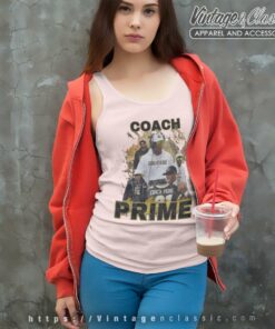 Jc On Coach Prime Shirt Colorado Football Deion Sanders Vintage Tank Top Racerback