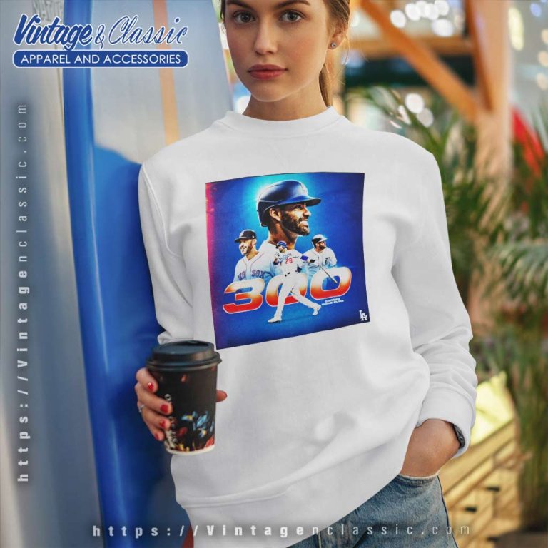 Jd Martinez 300 Home Runs Sweatshirt Jd Martinez 300 Home Runs Sweatshirt