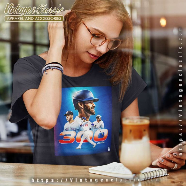 Jd Martinez 300 Home Runs Women TShirt Jd Martinez 300 Home Runs Women TShirt