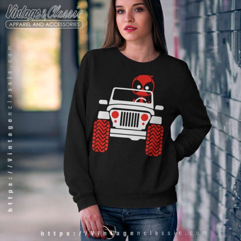 Jeep Deadpool Sweatshirt Jeep Deadpool Sweatshirt