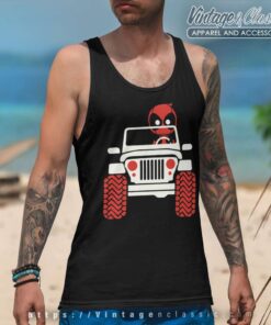 Jeep Deadpool Tank Top Racerback