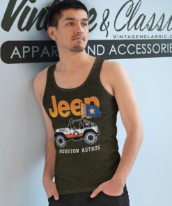 Jeep Houston Astros Tank Top Racerback