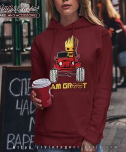 Jeep I Am Groot Hoodie