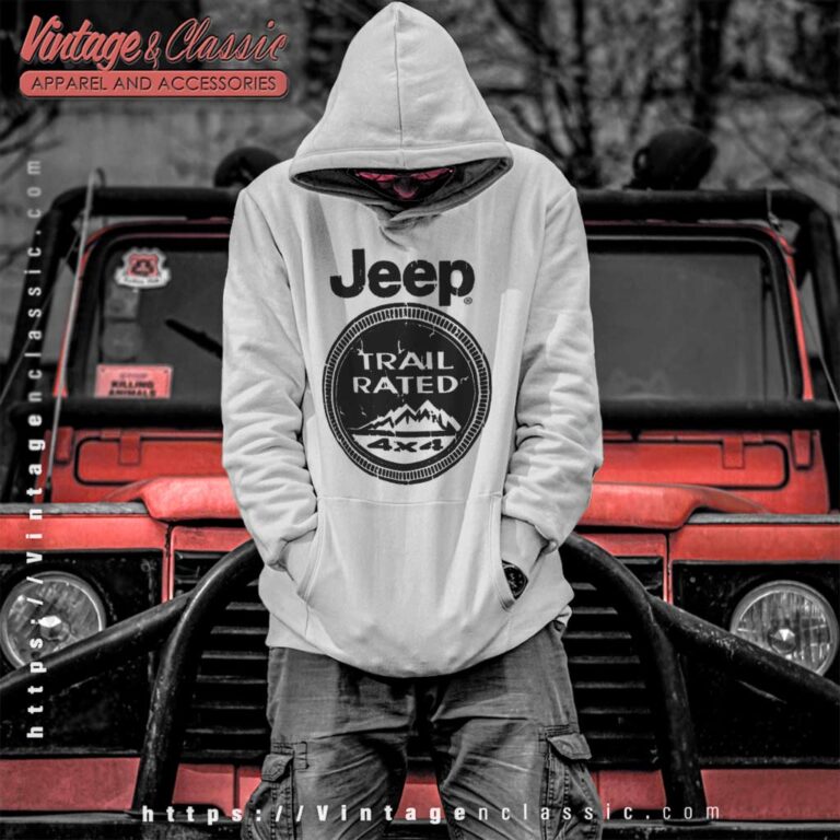 Jeep Trail Rated Hoodie Jeep Trail Rated Hoodie