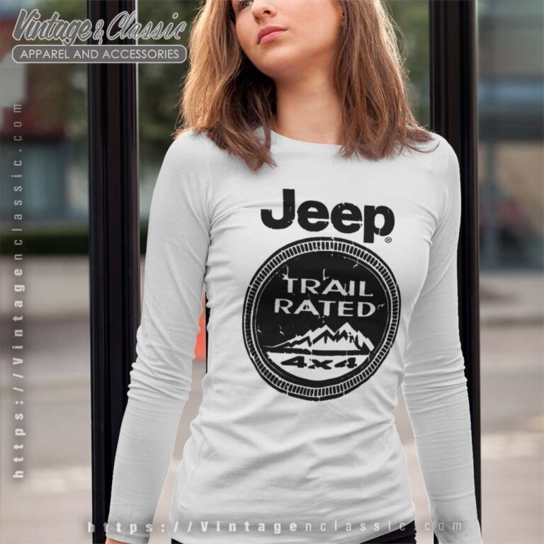 Jeep Trail Rated Long Sleeve Tee Jeep Trail Rated Long Sleeve Tee