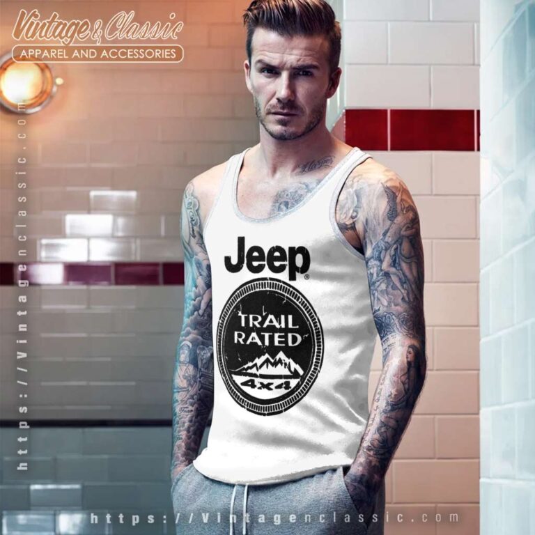 Jeep Trail Rated Tank Top Racerback Jeep Trail Rated Tank Top Racerback
