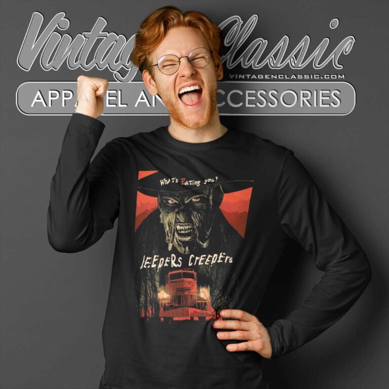 Jeepers Creepers Halloween Long Sleeve Tee Jeepers Creepers Halloween Long Sleeve Tee