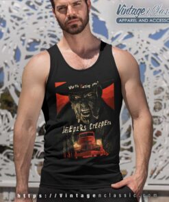 Jeepers Creepers Halloween Tank Top Racerback