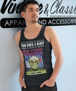 Jeff Dunham You Laugh I Laugh You Cry I Cry New York Rangers Tank Top Racerback