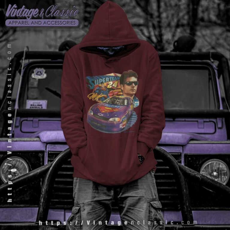 Jeff Gordon Nascar Superman Dc Comics Hoodie Jeff Gordon Nascar Superman Dc Comics Hoodie