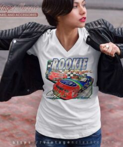 Jeff Gordon Rookie Of The Year Nascar V Neck TShirt