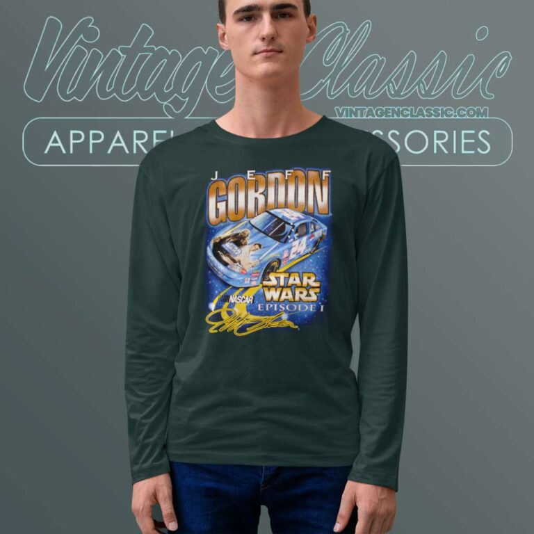 Jeff Gordon Star Wars Long Sleeve Tee Jeff Gordon Star Wars Long Sleeve Tee