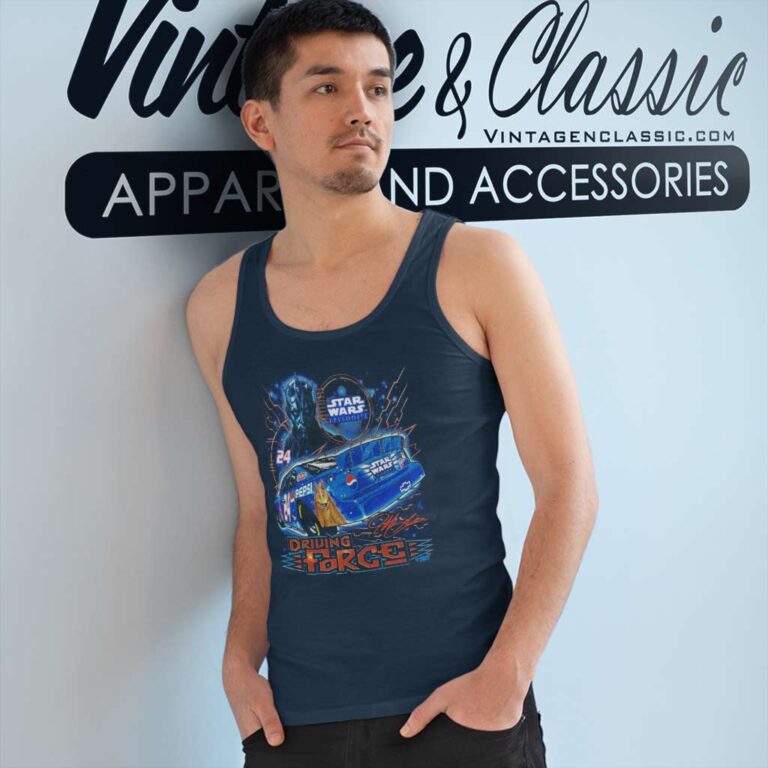 Jeff Gordon Star Wars Nascar Tank Top Racerback Jeff Gordon Star Wars Nascar Tank Top Racerback