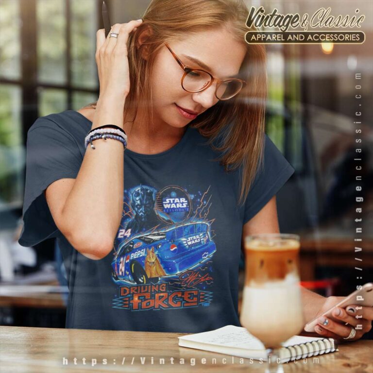 Jeff Gordon Star Wars Nascar Women TShirt Jeff Gordon Star Wars Nascar Women TShirt