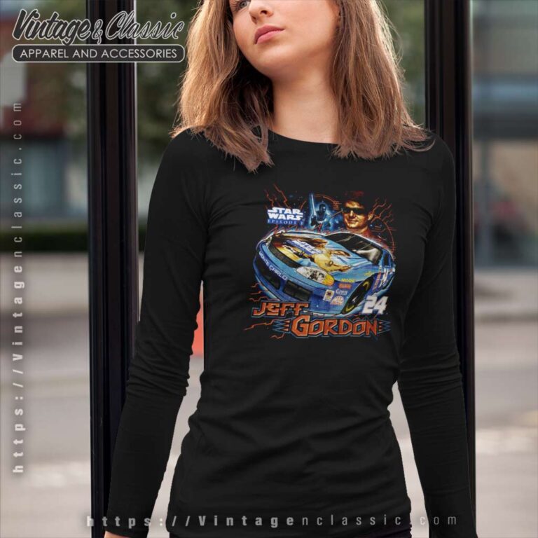 Jeff Gordon Star Wars Racing Long Sleeve Tee Jeff Gordon Star Wars Racing Long Sleeve Tee
