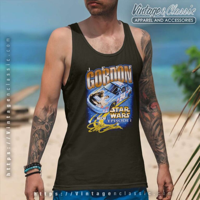 Jeff Gordon Star Wars Tank Top Racerback Jeff Gordon Star Wars Tank Top Racerback