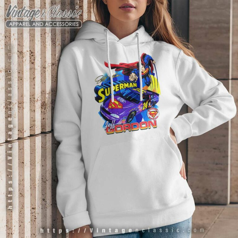Jeff Gordon Superman Nascar Hoodie Jeff Gordon Superman Nascar Hoodie