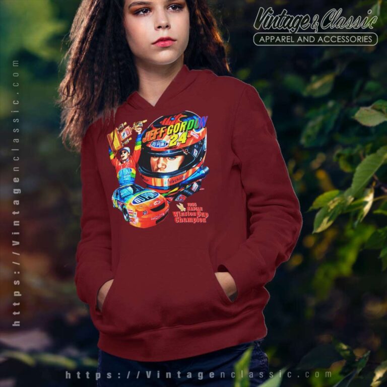 Jeff Gordon Winston Cup Champion Nascar Hoodie Jeff Gordon Winston Cup Champion Nascar Hoodie