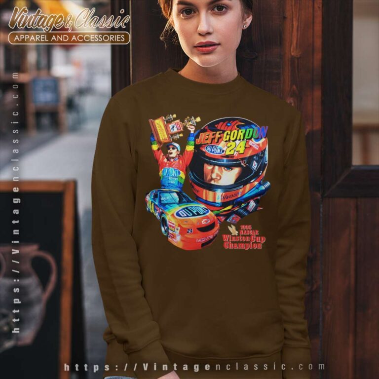 Jeff Gordon Winston Cup Champion Nascar Sweatshirt Jeff Gordon Winston Cup Champion Nascar Sweatshirt