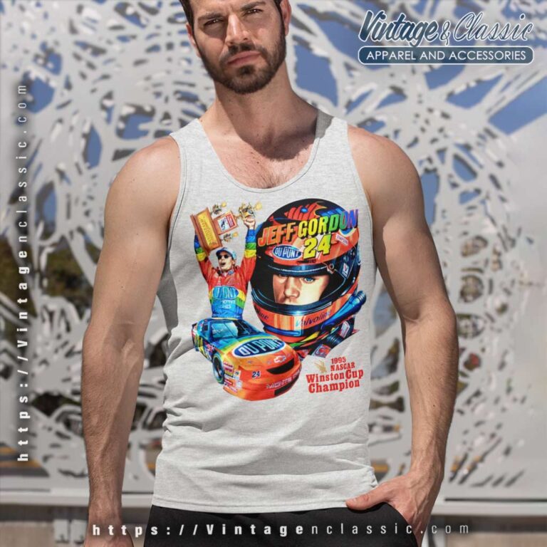 Jeff Gordon Winston Cup Champion Nascar Tank Top Racerback Jeff Gordon Winston Cup Champion Nascar Tank Top Racerback