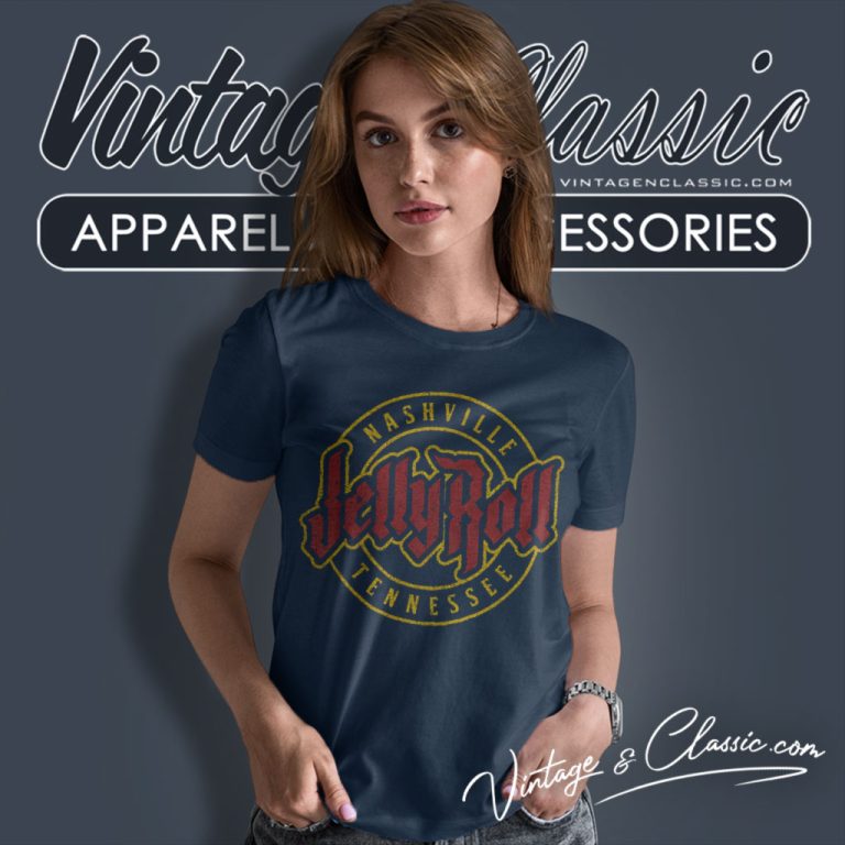 Jelly Roll Logo Women T Shirt Jelly Roll Logo Women T Shirt