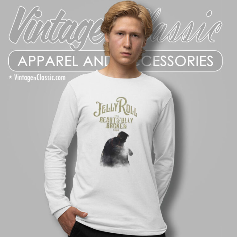 Jelly Roll The Beautifully Broken Tour 2024 Long Sleeve Tee 1 Jelly Roll The Beautifully Broken Tour 2024 Long Sleeve Tee 1