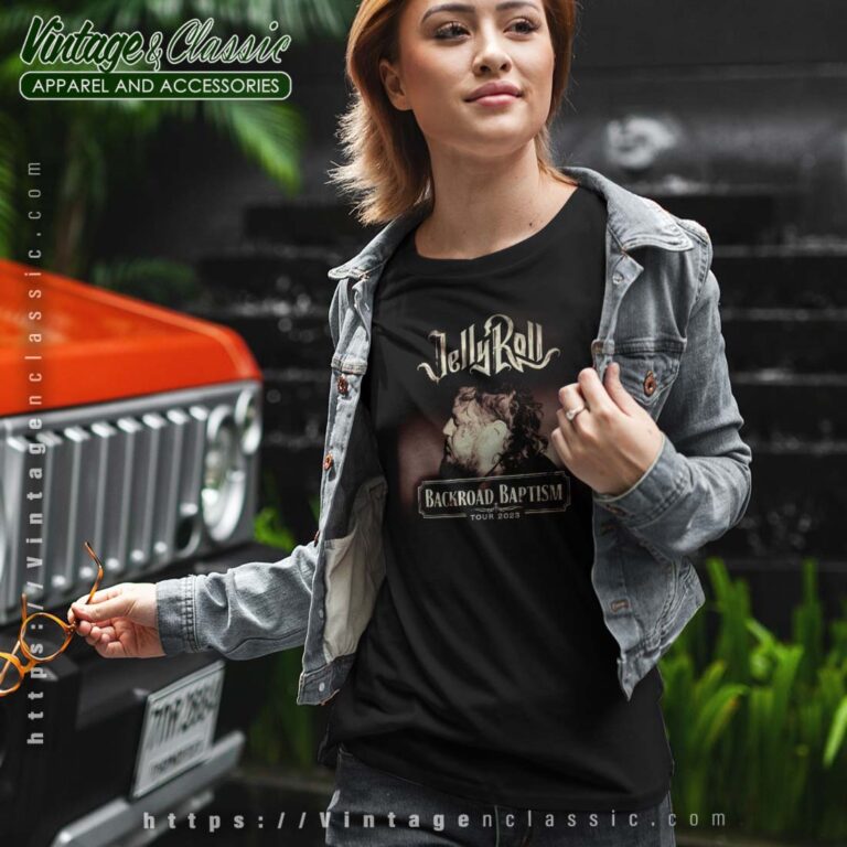 Jelly Roll Tour 2023 Poster Tshirt Jelly Roll Tour 2023 Poster Tshirt