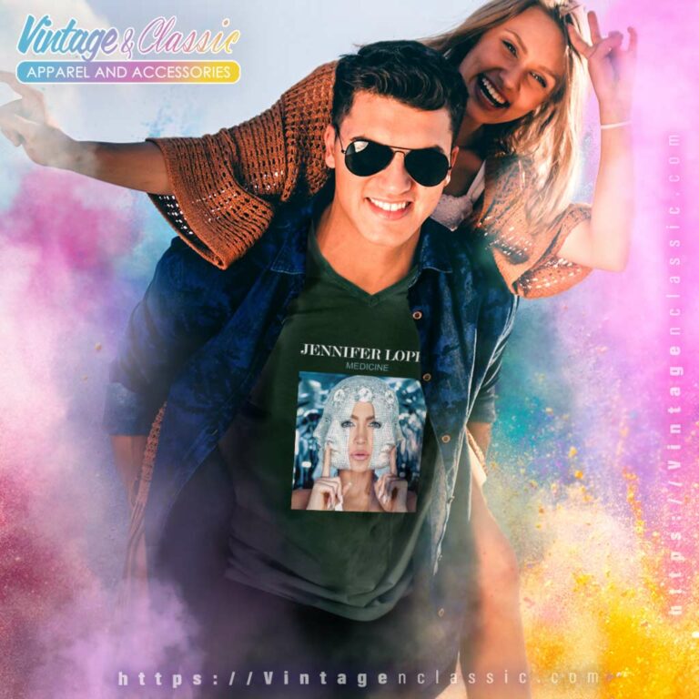 Jennifer Lopez Medicine V Neck TShirt Jennifer Lopez Medicine V Neck TShirt