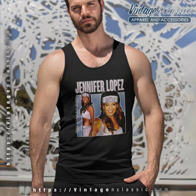 Jennifer Lopez Shirt Jenny From The Block Tank Top Racerback Jennifer Lopez Shirt Jenny From The Block Tank Top Racerback