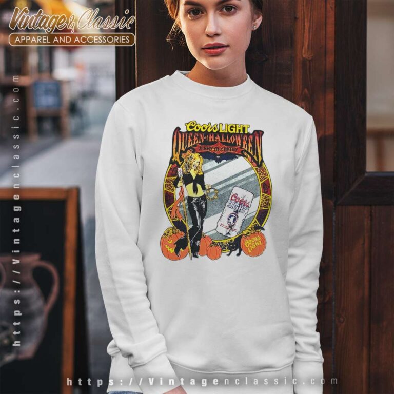Jenny Mccarthy Coorlight Beer Halloween Sweatshirt Jenny Mccarthy Coorlight Beer Halloween Sweatshirt
