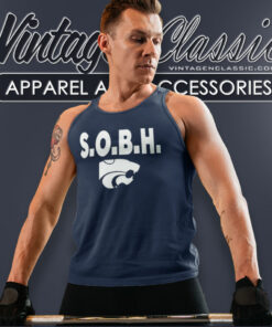 Jerome Tang S O B H Kansas State Wildcats Tank Top Racerback