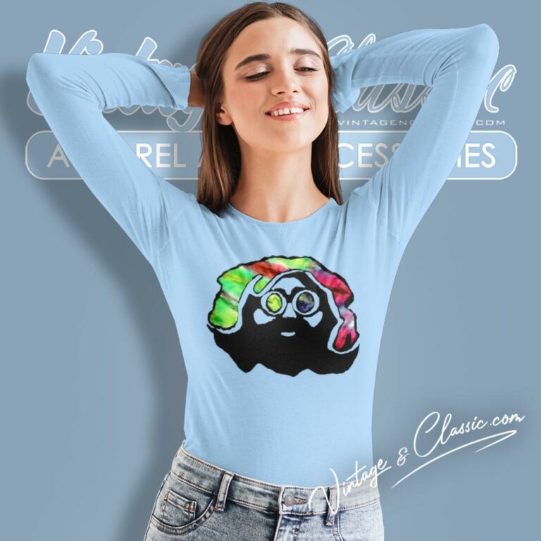 Jerry Garcia Face Tie Dye Long Sleeve Tee Jerry Garcia Face Tie Dye Long Sleeve Tee